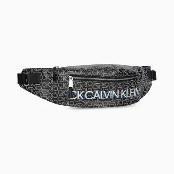 卡尔文·克莱恩/Calvin Klein 男士新款LOGO腰包/背提包 BH0217 C8200-CKCK